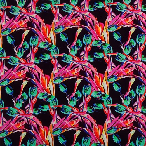 Fabric - 40 Precut Strips (6.35 X 49.78 cm) for Quilting And Sewing, 20 Floral Prints Assortment, 100% Material,