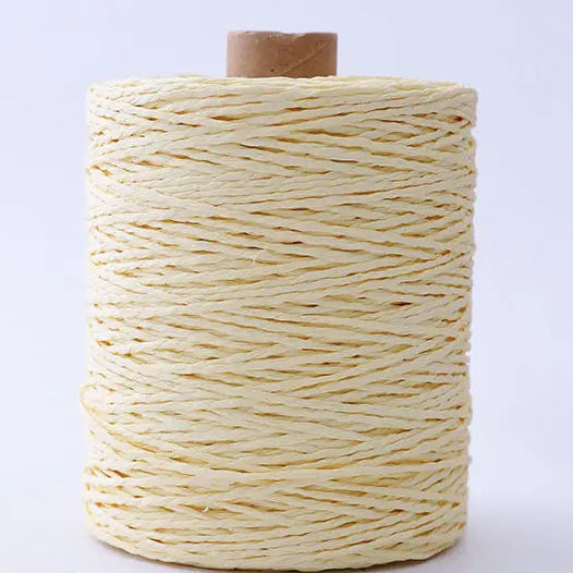 Raffia Yarn for Crochet & Knitting – 150g (5.3 oz) Roll