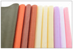Juego de telas de sarga de algodón de color liso de 38 piezas – 20 x 30 cm (8" x 12") | 38 colores únicos