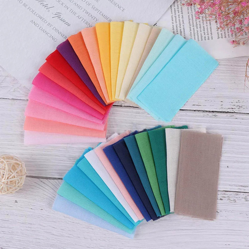 Cotton Jelly Roll Quilting Strips – 40 Pre-Cut Fabric Strips for Patchwork & DIY