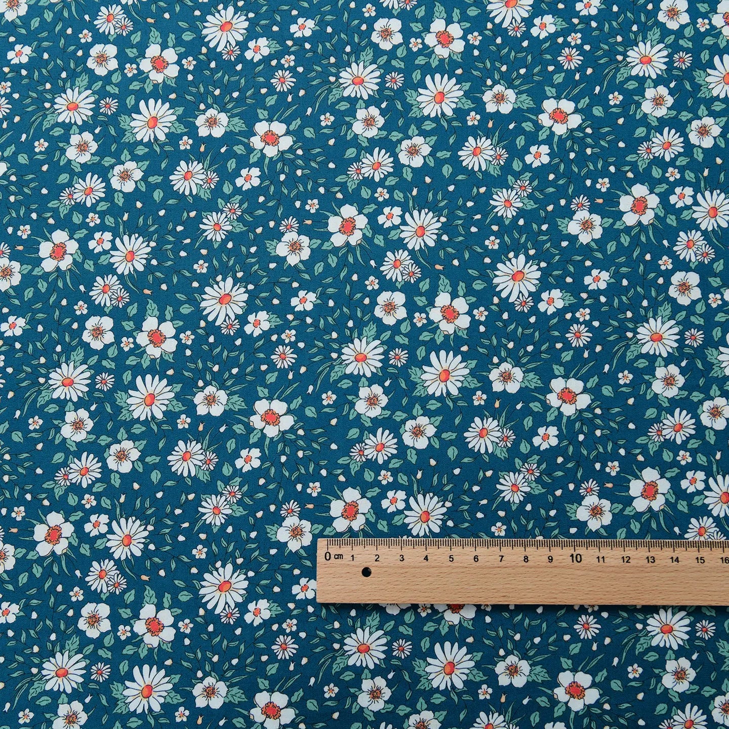 Printed Cotton Poplin Fabric By the Meter – Soft Breathable 100% Cotton for Quilting, Clothing & DIY