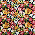 Gorgeous Floral Print 100% Cotton Fabric – 43" Wide, Half-Meter Panels | Quilting, Patchwork & DIY Sewing