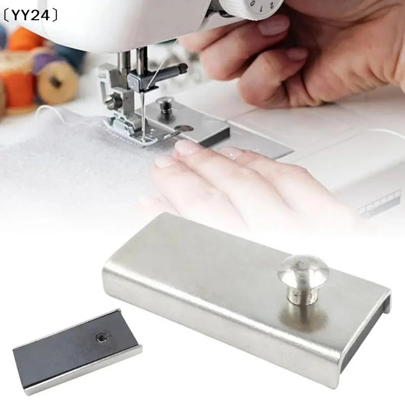 Magnetic Seam Guide for Sewing Machines – Straight Stitch Gauge, Universal Fit