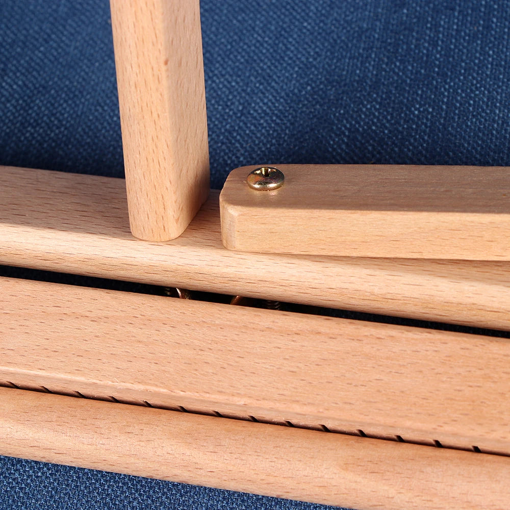 Wooden Weaving Loom Frame – Beechwood, 3 Sizes, Tapestry & Carpet Weaving Tool