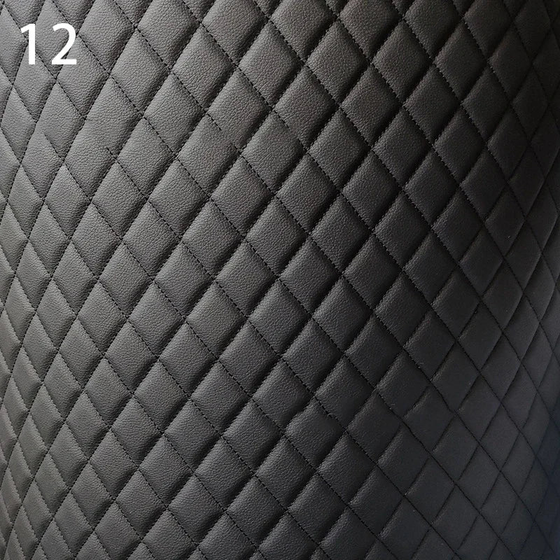 Foam Quilted Faux Leather Fabric – Waterproof & Wear-Resistant | 100×158 cm per Piece