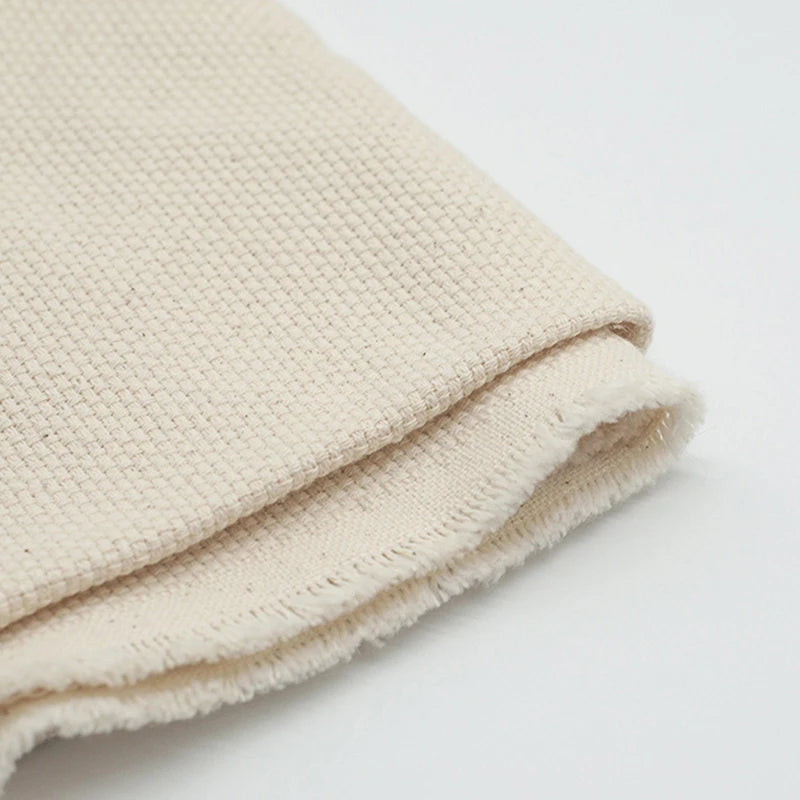 100% Cotton Monk's Cloth Fabric – Punch Needle & Embroidery | Multiple Sizes