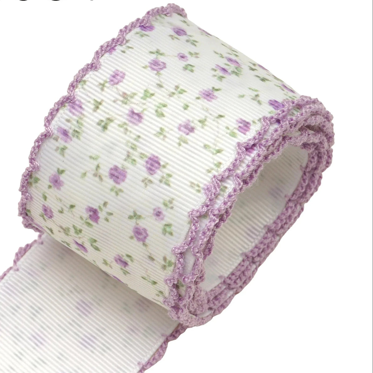Moonstitched-Edge Printed Grosgrain Ribbon – 50-Yard Roll