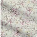 Bowknot & Flower Print 100% Cotton Fabric | 110cm Wide | Sold by the Half Yard