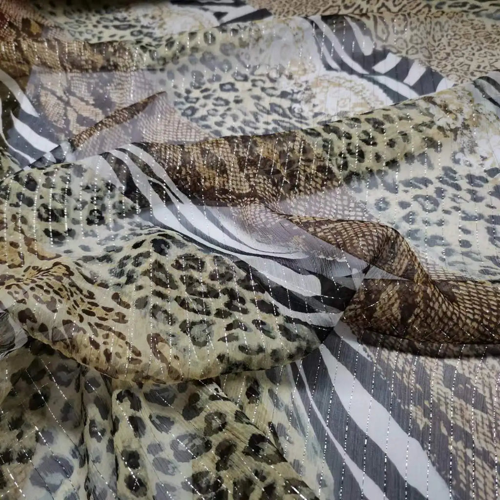 Floral Print Silk-Cotton Blend Fabric – 135cm Wide, 9-10mm | Dresses, Blouses & Luxury DIY Sewing
