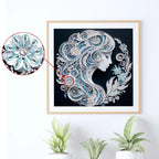Special Shape Diamond Art Painting Kit – DIY 5D Crystal Mosaic | 30x30cm | Home Wall Décor & Gift