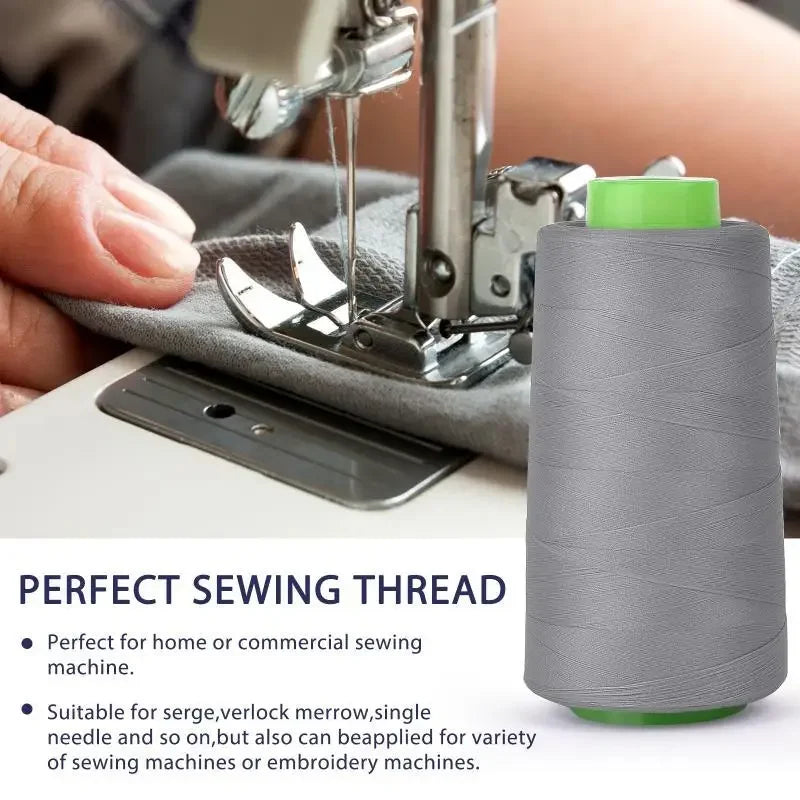 Hilo elástico de nailon para coser – 100D/2, 2743 m | Gran elasticidad