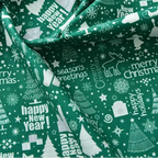100% Cotton Christmas Print Fabric, 140cm Wide