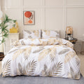 3-Piece Pearlescent Print Duvet Cover Set – Ultra-Soft Polyester Bedding with 2 Pillowcases (Multi-Size)