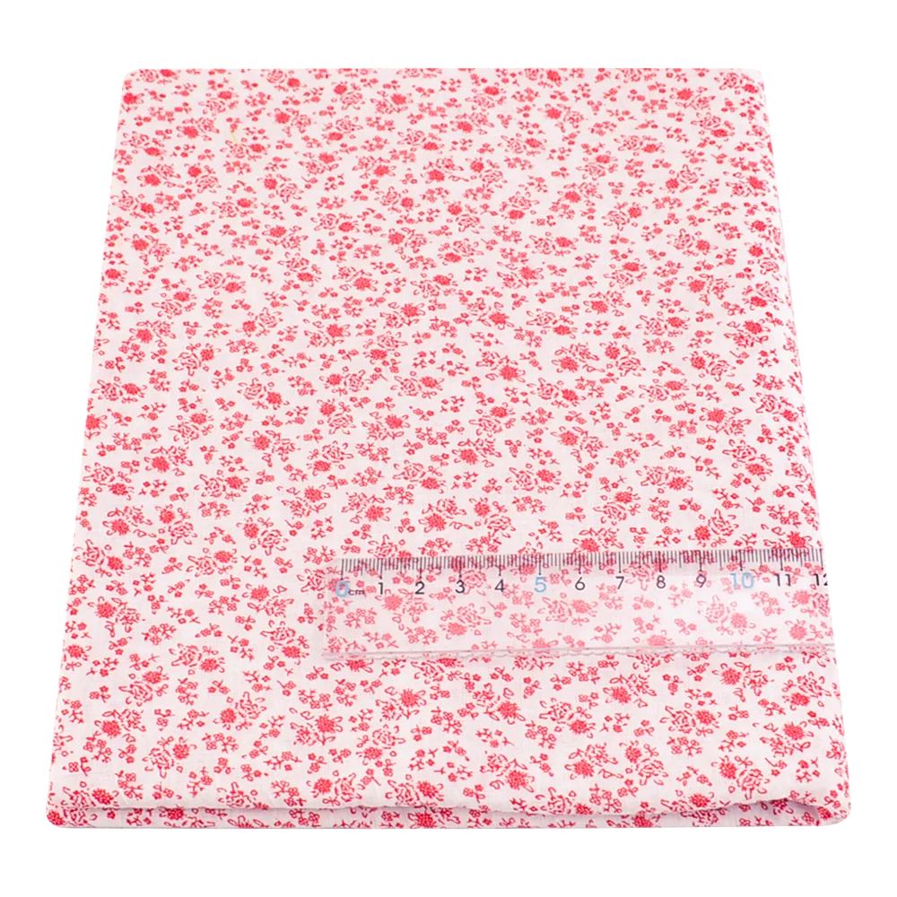 Floral Print 100% Cotton Quilting Fabric – 150cm Wide, 90g/m² | Patchwork, Baby Sewing & DIY Crafts
