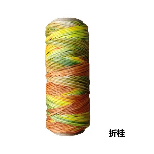 Hilo Redondo de Poliéster Encerado – 0.6mm, Carrete de 50m | 41 Colores | Macramé, Joyería y Marroquinería