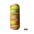 Hilo Redondo de Poliéster Encerado – 0.6mm, Carrete de 50m | 41 Colores | Macramé, Joyería y Marroquinería