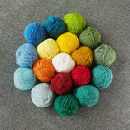 Hilo de algodón con leche de 4 cabos – 80% algodón, 20% fibra de leche | ~90 m (~98 yd) por madeja | Tejido a mano y a crochet