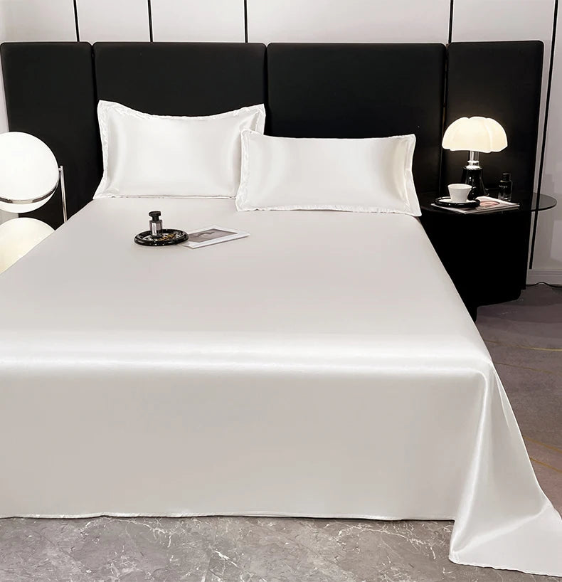 Polyester Flat Bed Sheets – 1-Piece or 3-Piece Sets