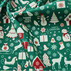 100% Cotton Christmas Print Fabric, 140cm Wide