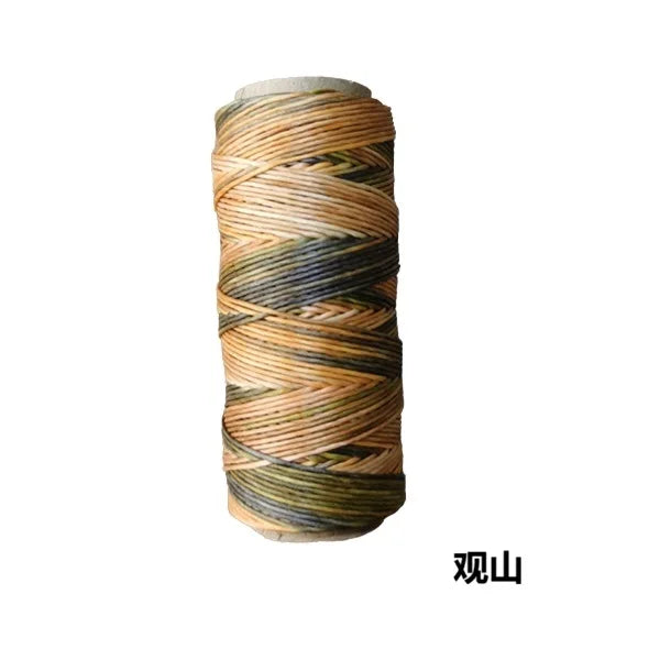 Hilo Redondo de Poliéster Encerado – 0.6mm, Carrete de 50m | 41 Colores | Macramé, Joyería y Marroquinería