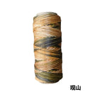Hilo Redondo de Poliéster Encerado – 0.6mm, Carrete de 50m | 41 Colores | Macramé, Joyería y Marroquinería