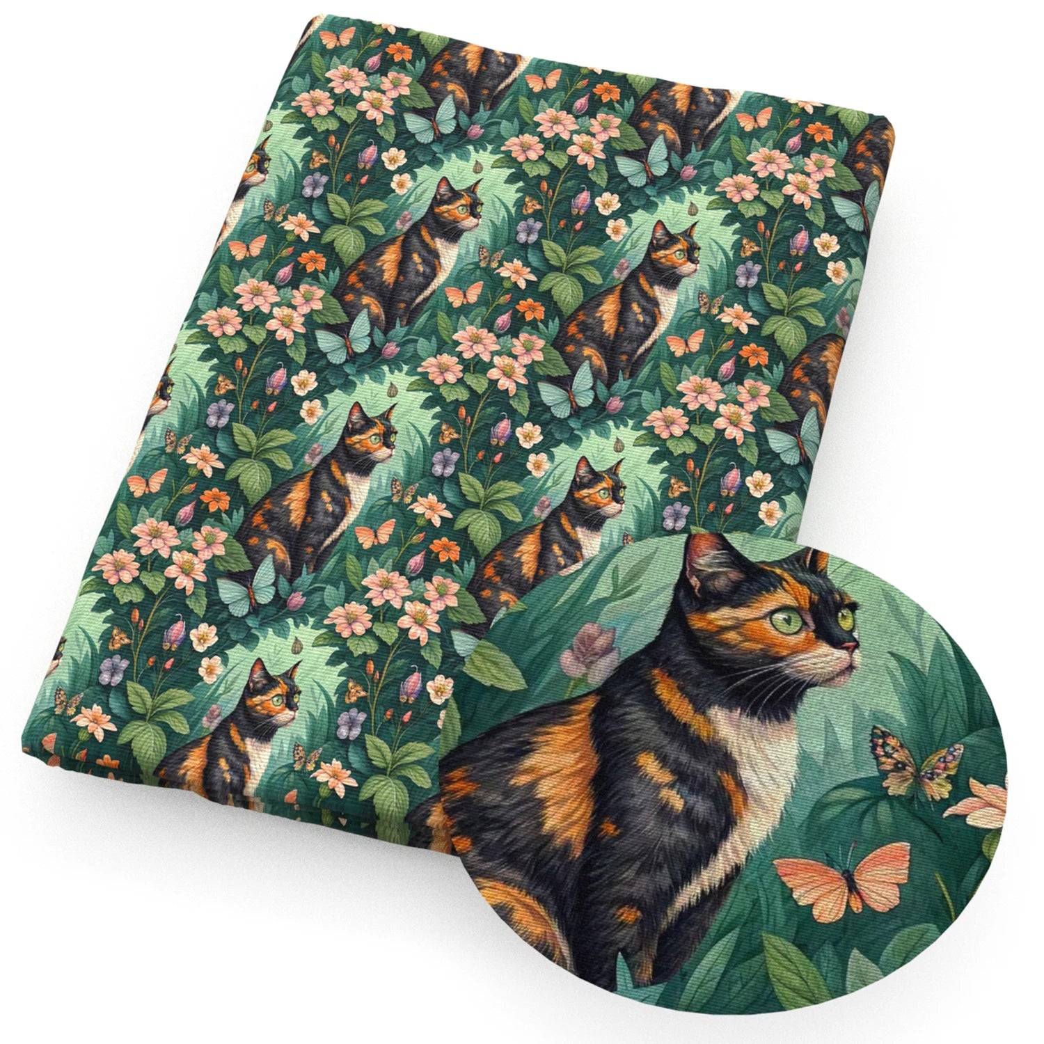 Fabric - 40 Precut Strips (6.35 X 49.78 cm) for Quilting And Sewing, 20 Floral Prints Assortment, 100% Material,