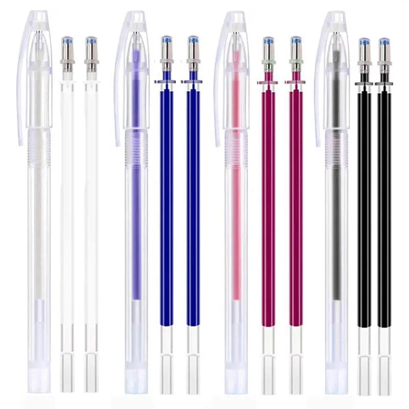Heat-Erasable Fabric Marking Pens for Quilting & Sewing