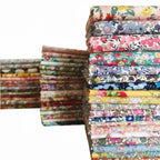 145cm Floral Cotton Poplin Fabric, 50cm Piece