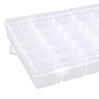Sewing Thread Storage Box Organizer Portable Compartments Carry Case Empty Threads Spools Box for Beads Embroidery Threads