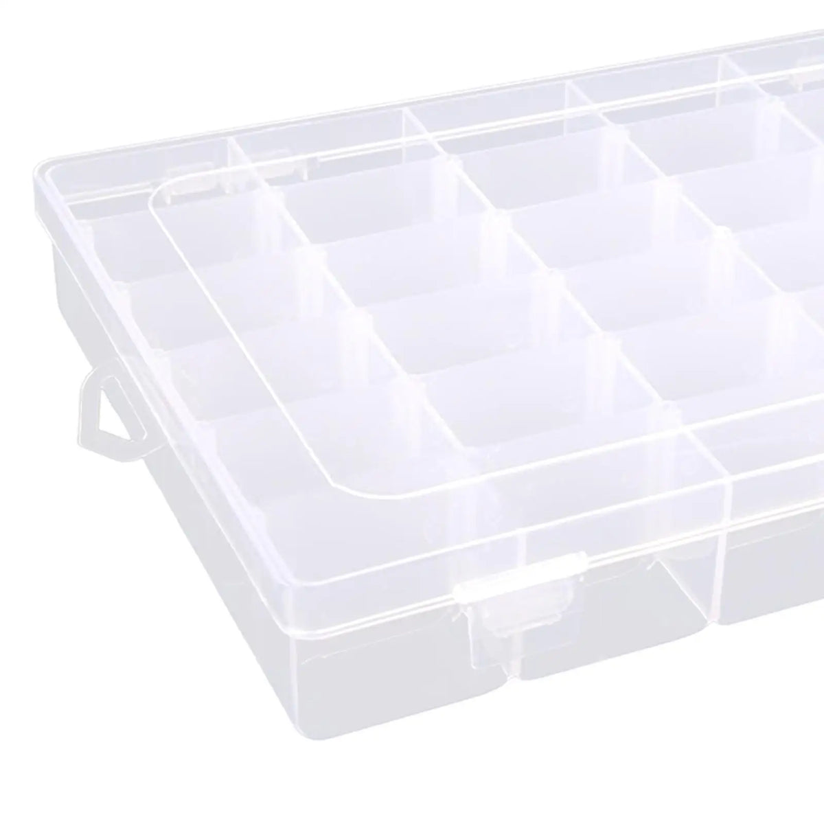 Sewing Thread Storage Box Organizer Portable Compartments Carry Case Empty Threads Spools Box for Beads Embroidery Threads