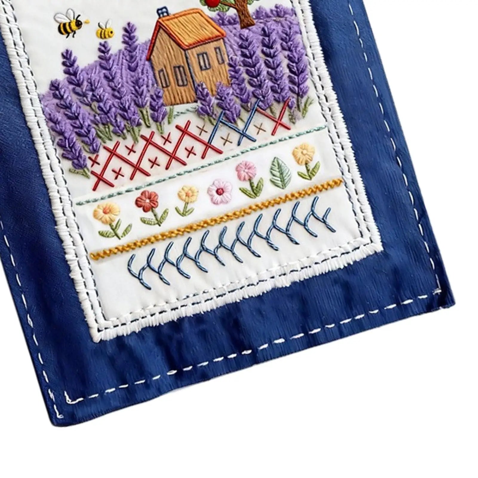 Embroidery Book for Beginners — 90+ Patterns with Reusable Fabric