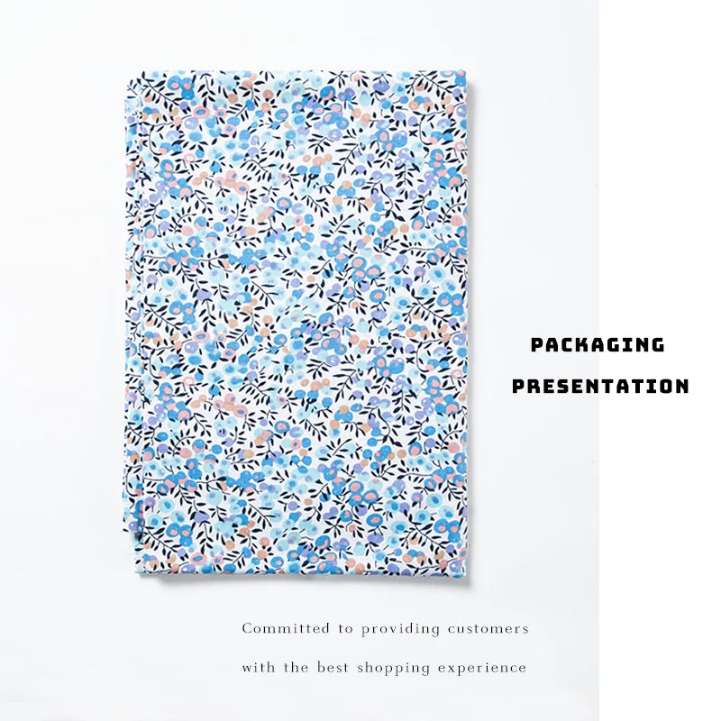 Fabric - 40 Precut Strips (6.35 X 49.78 cm) for Quilting And Sewing, 20 Floral Prints Assortment, 100% Material,