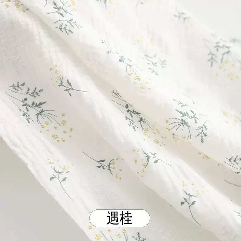 Double Gauze Cotton Fabric – Printed 132cm Wide | Baby, Quilting & Home Sewing