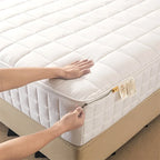 6-Sided Zippered Mattress Protector – Quilted, Multiple Sizes