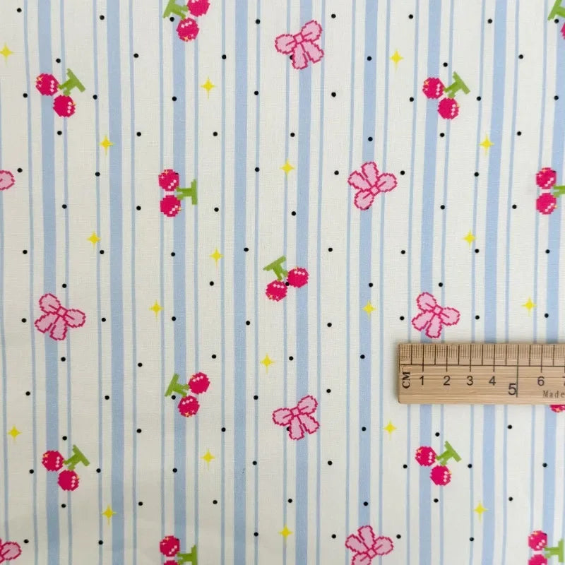 Fresh & Elegant Floral Printed 100% Cotton Fabric — By the 1/2, 1, or 2 Yard