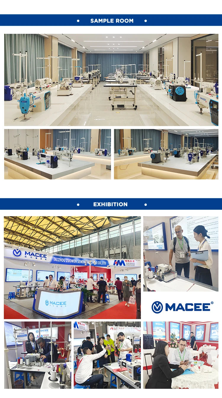 MACEE MC C1 Direct Drive Single Needle Lockstitch Industrial Sewing Machine with Table