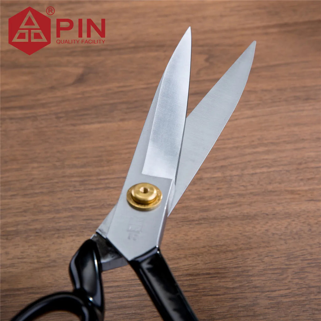 12-Inch Heavy-Duty Forged Stainless Steel Tailor Scissors – Professional Fabric Shears for Denim, Leather & Canvas