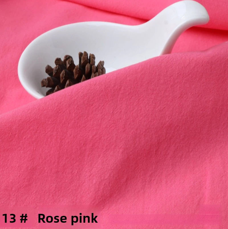 Cotton Linen Crepe Fabric – 137cm Wide | Skin-Texture Weave for Clothing, Curtains & Home Décor