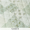 French Floral Quilted Cotton Fabric – 145cm Wide, Winter Jacket & Quilt Fabric