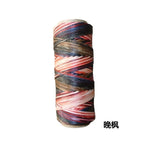 Hilo Redondo de Poliéster Encerado – 0.6mm, Carrete de 50m | 41 Colores | Macramé, Joyería y Marroquinería