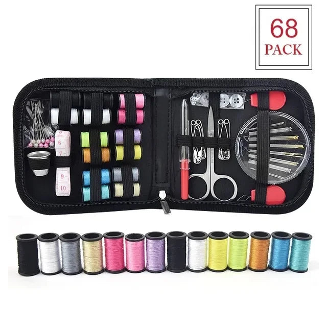 Complete Sewing Kit — 68 or 98 Piece Multi-Function Box