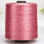 500G Hilo Fantasía de Lentejuelas Brillantes – Para Tejer a Mano y Ganchillo | Lentejuela de 3mm | 25 Colores