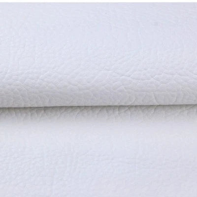 PU Litchi Grain Faux Leather Fabric – Waterproof Upholstery Material for Headboards, Sofas & DIY Crafts