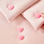 Clips para sujetar edredones y colchas – Paquete de 8 con gancho, estilos de corazón y redondos