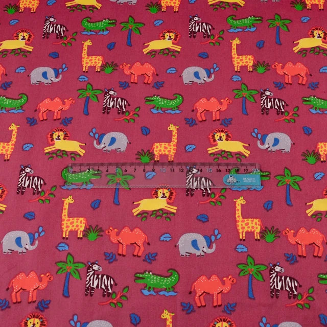 Booksew Cotton Fabric Fat Quarter – Floral, Animal & Cartoon Prints, 20×25cm