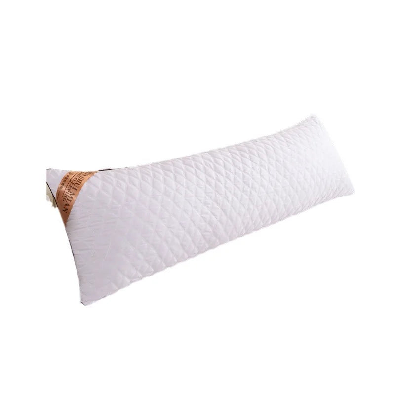 White Long Body Pillow Insert – Soft Polyester Fill, 4 Sizes (48x100 to 48x180cm)