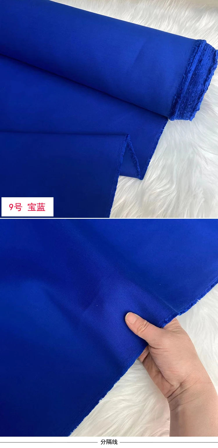 40 Momme Heavyweight Silk-Cotton Fabric – 45" Wide | 30% Mulberry Silk, 70% Cotton | Coats, Jackets & Suits