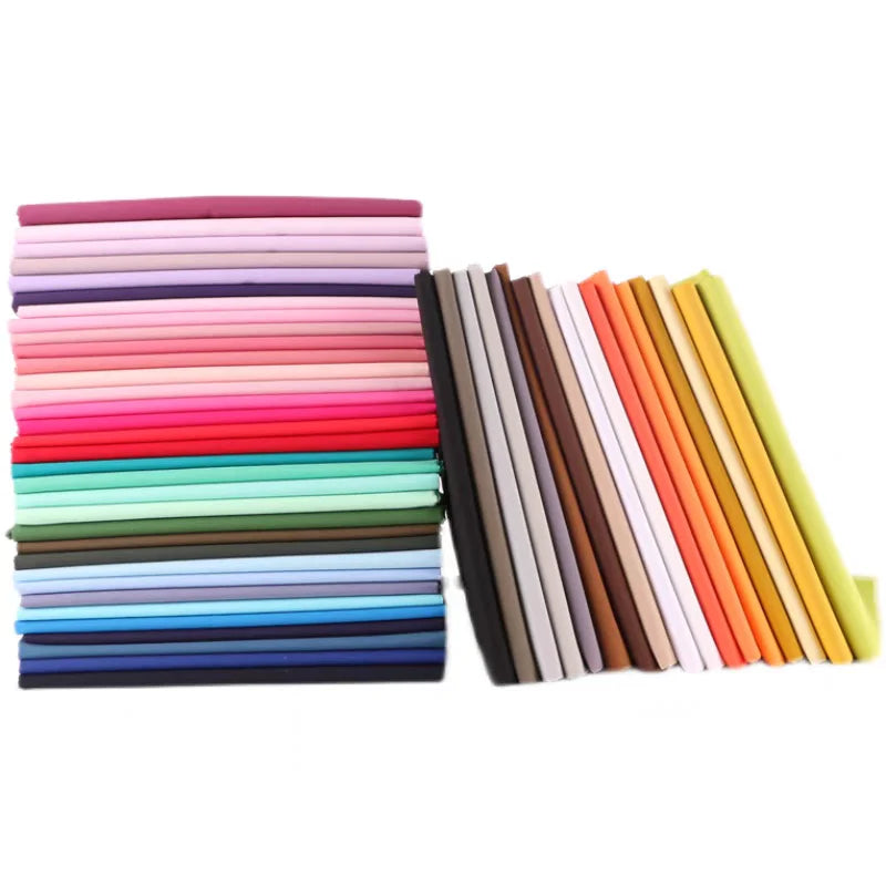 YingJiu Solid Color 100% Cotton Poplin Fabric – 145cm Wide, Quilting, Clothing & Bedding Fabric