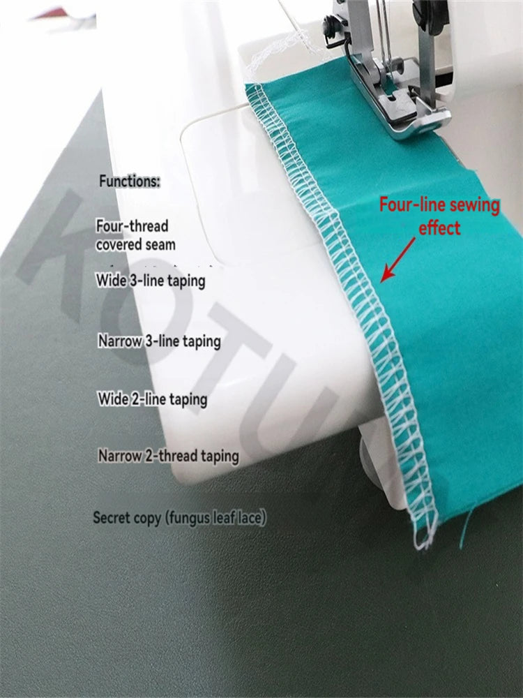 14SH644 Home Overlock Serger Machine – 4-Thread, 90W Electric