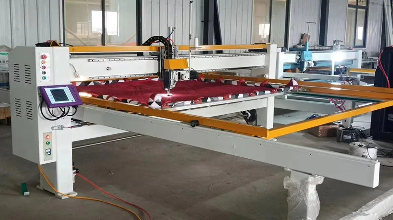 Energy-Efficient Digital Longarm Quilting Machine